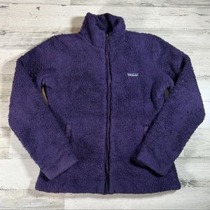 Patagonia Women’s Los Gatos Tempest Purple Fleece Jacket Size Small 25210